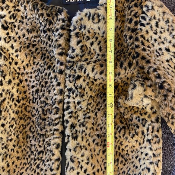 Lanshifei faux leopard fur jacket - Picture 3 of 6